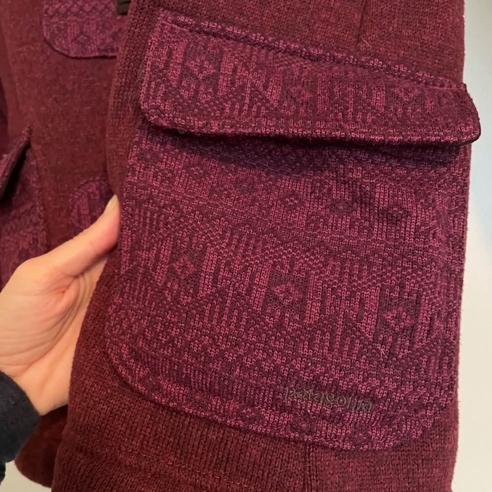 Like new - Patagonia Better Sweater Icelandic Toggle Hooded Jacket - Picture 5 of 7